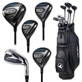 HONMA 2023 Beres NX Full Set Right 11 Clubs + 1 Cart Bag Vizard for NX 45 Graphite Regular Black