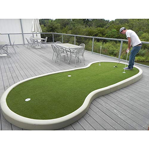 WarmShe Golf Putting Green/Mat Backyard Golf Artificial Grass Turf 13FTX65FT Custom Width-4ft