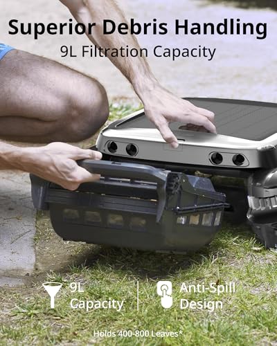 Beatbot iSkim Ultra Solar Robotic Pool Skimmer Silver Gray
