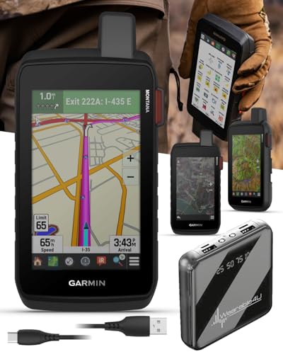 Wearable4U Garmin Montana 710i Rugged GPS Navigator Black