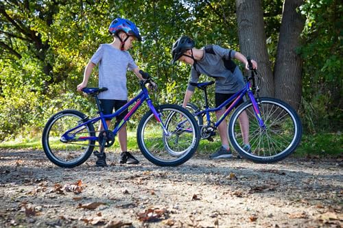 Mongoose Cipher Kids Mountain Bike 20-Inch Blue