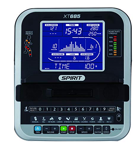 Spirit Fitness XT685 Treadmill Black
