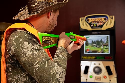 ARCADE1UP Big Buck Hunter Pro Deluxe Arcade Machine Black