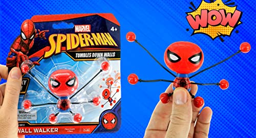 JA-RU Avengers Spiderman Wall Walkers Sticky Crawlers 144 Pack
