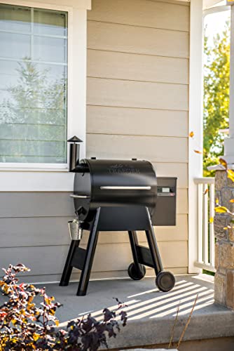 Traeger Pro 575 Electric Wood Pellet Grill and Smoker Black