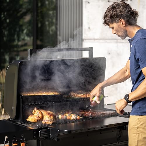 Traeger Woodridge Pro Electric Wood Pellet Grill and Smoker Black