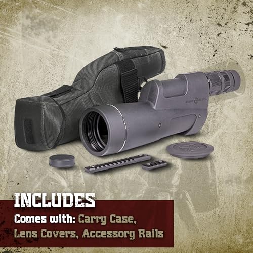 Sightmark Latitude 20-60x80 XD Spotting Scope First Focal Plane Mil-Radian Reticle 20-60x80 XD