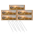 Sandbaggy 9 Inch Extra Long Landscape Staples - Heavy Duty Fabric Pins for Garden & Lawn (5,000 Staples)