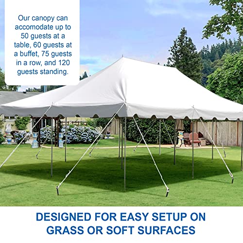 Party Tents Direct 20'x30' Canopy Tent White