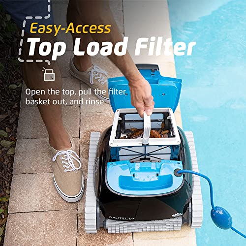 Dolphin Nautilus CC Robotic Pool Vacuum Cleaner - Blue/Black