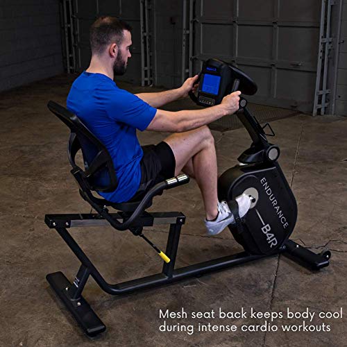 Body-Solid Endurance B4RB Recumbent Exercise Bike Black