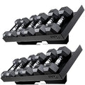 PRx Performance Wall Mounted Dumbbell Storage Shelf Black