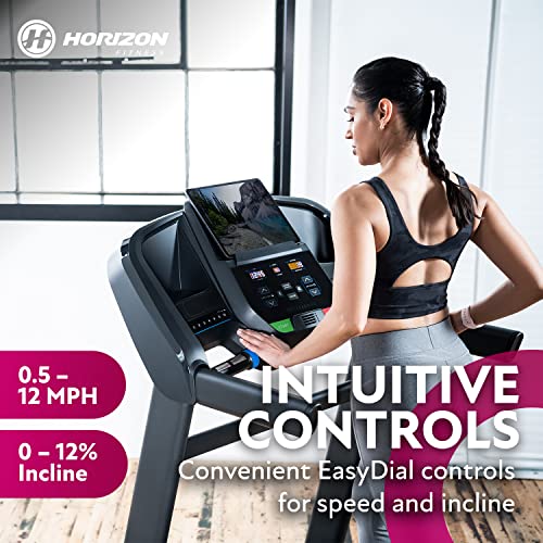 Horizon Fitness T202 Foldable Treadmill Black