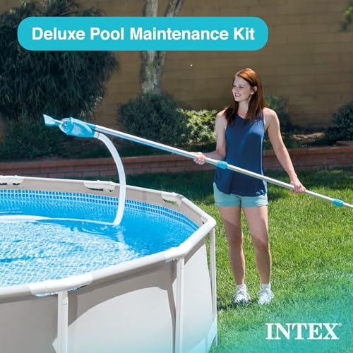 Intex Rectangular Ultra XTR Frame Swimming Pool Set Gray