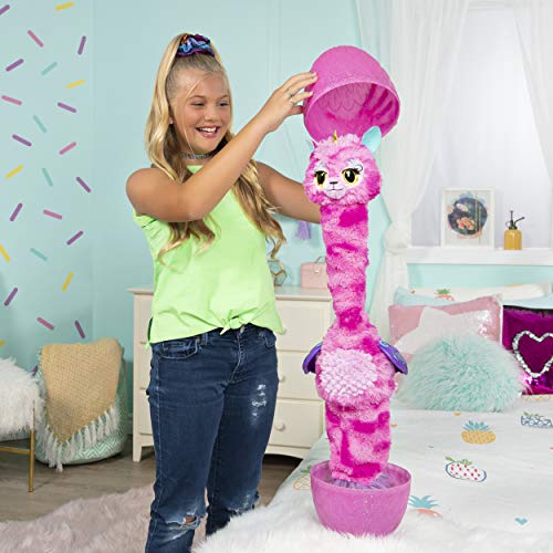 Hatchimals Wow Llalacorn 32-Inch Interactive Hatchimal Purple