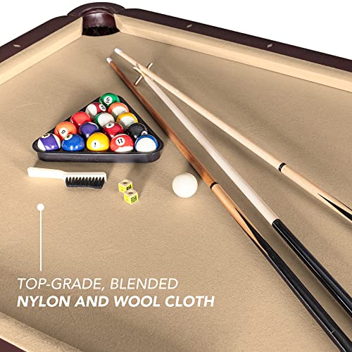 Hathaway Augusta 8-ft Pool Table Walnut Finish