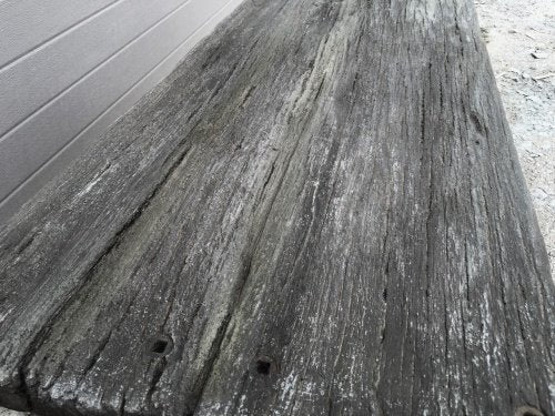 Walttools Barnwood Plank Bench Precast Concrete Mold Set 4 ft