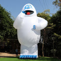 YBZCHLM Christmas Giant Inflatable Abominable Bumble Snowman with LED Lights Outdoor Yard Decoration with Blower 20ft
