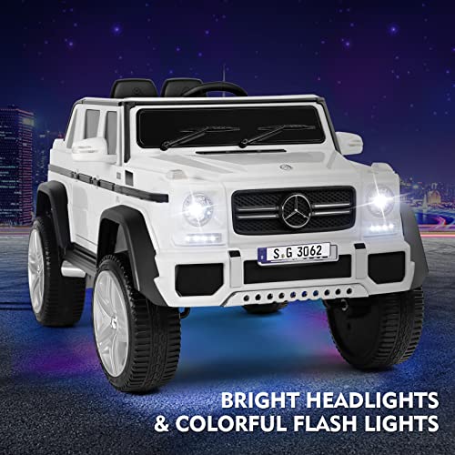 Fitnessclub Kids Ride On Mercedes-Benz Maybach G650S Electric Car White