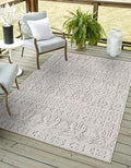 NEW HOME Prestige Natural Textured Indoor/Outdoor Area Rug Natural