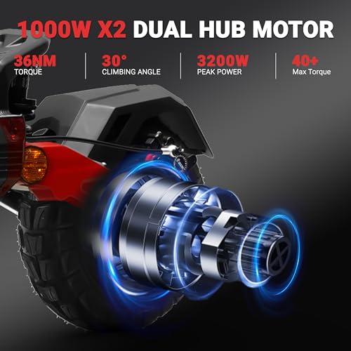 Varla Eagle One V2.0 Off-Road Electric Scooter Red