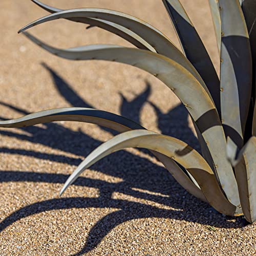 Desert Steel Octopus Agave Large Metal Yard Art 53”W x 35”H All Weather