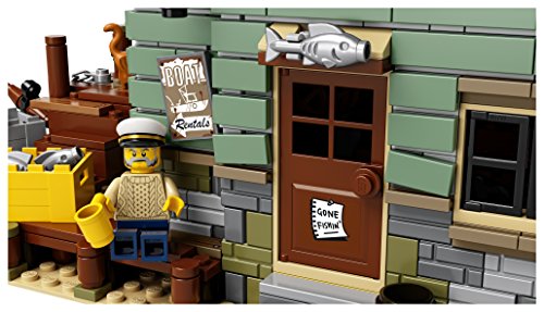 LEGO Ideas Old Fishing Store Building Toy 21310 Multicolor