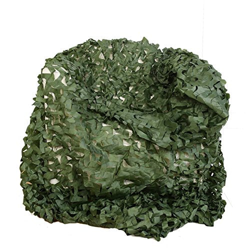WarmHeartting Camo Netting for Decoration Green