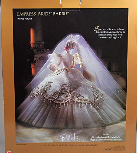 Barbie Bob Mackie Empress Bride Doll Ivory
