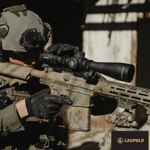 Leupold Mark 4HD 4.5-18x52 M5C3 Side Focus FFP PR2-Mil Riflescope Matte Finish