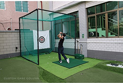 INTBUYING Portable Foldable Golf Hitting Cage