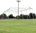 Cimarron Sports Outdoor Practice Complete Batting Cage Frames Black Stainless Steel