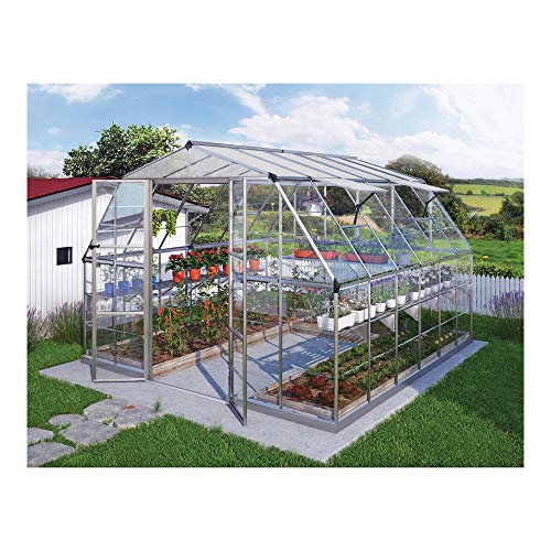 Palram Canopia Americana 12' x 12' Greenhouse Silver