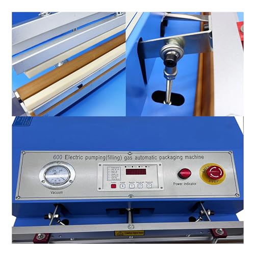 LGXEnzhuo Automatic Vacuum Sealing Machine for Meat, Seafood, Vegetables & Fruits 110V 300W