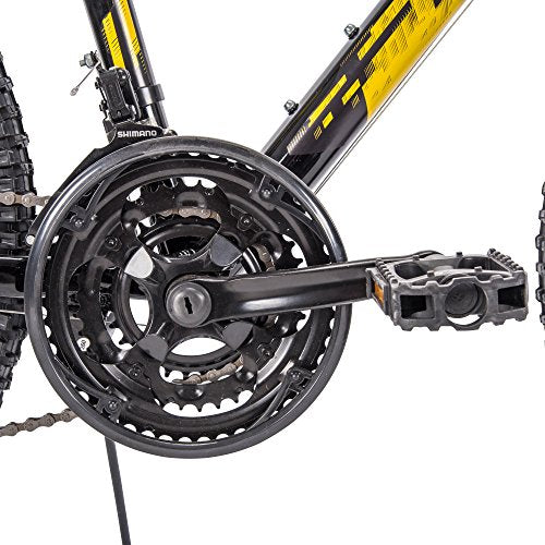 Huffy Hardtail Mountain Trail Bike Gloss Black