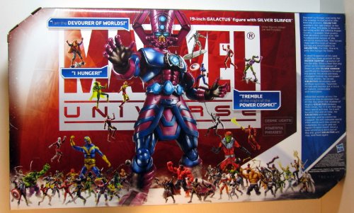Hasbro Marvel Universe Masterworks Galactus with Silver Surfer Silver
