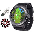 SkyCaddie LX5C Golf GPS Watch Black Bundle with Golf Tool