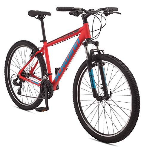 Schwinn Mesa 3 Adult Mountain Bike 21-Speed 27.5-inch Red