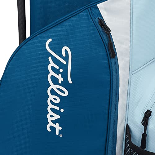 Titleist Golf Players 4 Carbon Stand Bag Lagoon/Sky/White