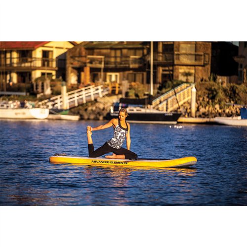 ADVANCED ELEMENTS Lotus YSUP Yoga Inflatable Stand Up Paddle Board Orange