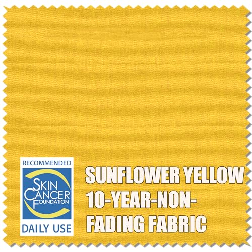 EliteShade Atlas 3-Tier 10x10FT Aluminum Crank Open Cantilever Patio Umbrella Sunflower Yellow