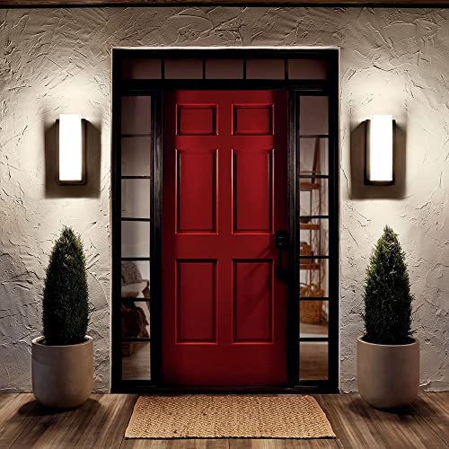 Kichler 49557BKLED Dahlia Outdoor Wall Sconce 2-Light Black