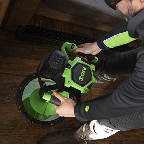 ION ICE FISHING Alpha Plus 10-Inch Electric Ice Auger Green/Black