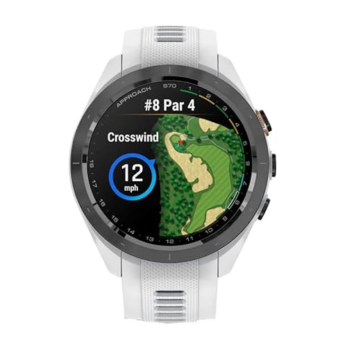 Garmin Approach S70 Premium GPS Golf Watch White