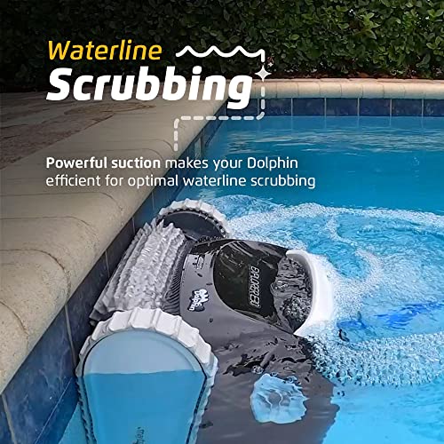 Dolphin Explorer E30 Wi-Fi Robotic Pool Vacuum Cleaner Black