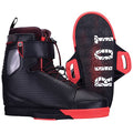 Hyperlite Riot Mens Wakeboard Bindings Black/Red Men's 13-14