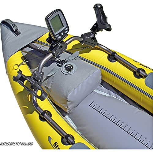 Advance Elements StraitEdge™ Angler Inflatable Fishing Kayak with Rod Holders Yellow