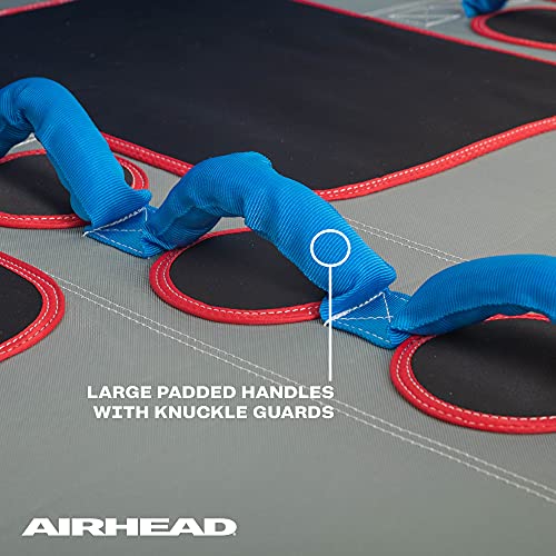 AIRHEAD Chariot Warbird 3 Towable Tube Grey Blue Red