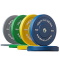 REP Color Bumper Plates for Strength and Conditioning Workouts and Weightlifting, 230 lb Set - I. 230lb Color Set