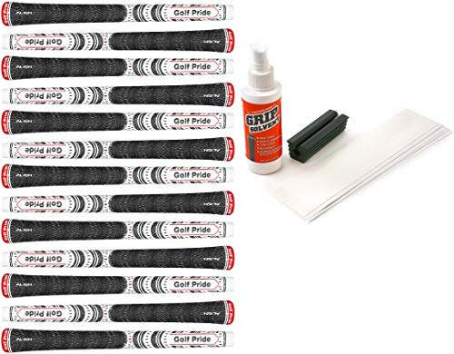 Golf Pride MCC Classic Align Midsize Ribbed Golf Grip Kit White